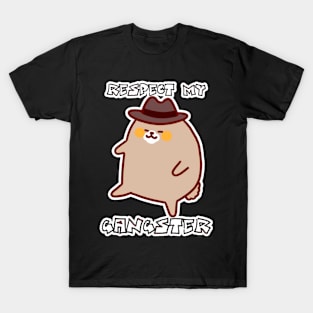 Fedora Purrfection - Respect My Gangster T-Shirt